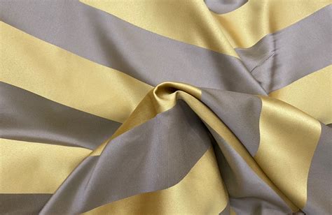 Striped Drapery Fabric